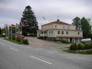 Unser Hotel in Tanumshede von auen