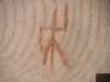 Graffiti in der Kirche