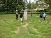 englisches Rasenlabyrinth