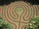 das Labyrinth aus Rindenmulch das Labyrinth aus Rindenmulch